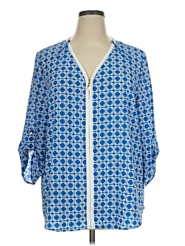 Chaus 3/4 Sleeve Blouse (view 1)