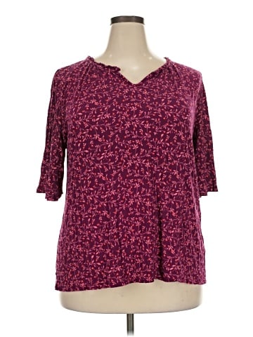 Old Navy 3/4 Sleeve Blouse (view 1)