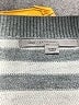 Gap 100% Cotton Stripes Gray Pullover Sweater Size S - photo 7