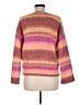 J.Crew Color Block Pink Pullover Sweater Size M - photo 2