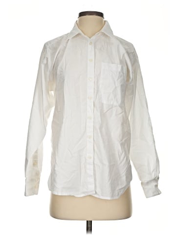 Ann Taylor LOFT Long Sleeve Button-Down Shirt (view 1)
