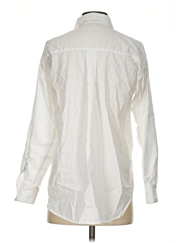 Ann Taylor LOFT Long Sleeve Button-Down Shirt (view 2)