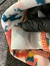 Lands' End 100% Polyester Floral Orange Track Jacket Size L (estimated) - photo 7