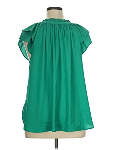 Ann Taylor Short Sleeve Blouse (view 2)