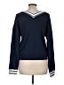 Sincerely Jules Blue Pullover Sweater Size M - photo 2