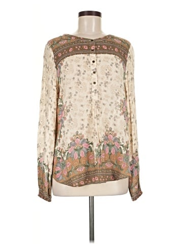 Lucky Brand Long Sleeve Blouse (view 1)