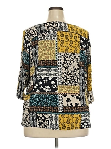 J.Jill 3/4 Sleeve Blouse (view 2)