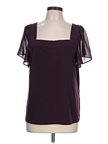 Calvin Klein Short Sleeve Blouse (view 1)