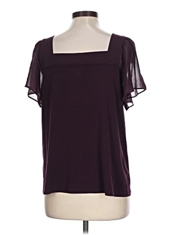 Calvin Klein Short Sleeve Blouse (view 2)