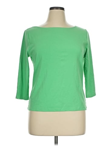 Talbots 3/4 Sleeve T-Shirt (view 1)