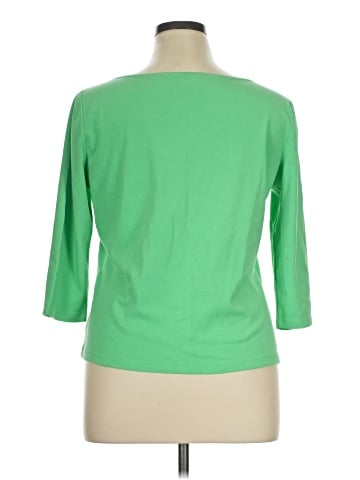 Talbots 3/4 Sleeve T-Shirt (view 2)