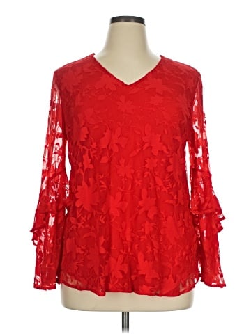 Alfani Long Sleeve Blouse (view 1)