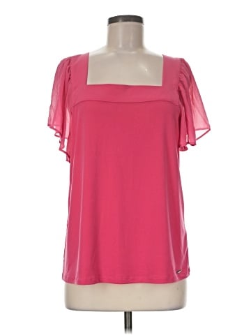 Calvin Klein Short Sleeve Blouse (view 1)