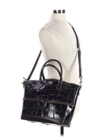 Dooney & Bourke Leather Satchel (view 2)