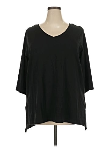 Tahari 3/4 Sleeve T-Shirt (view 1)