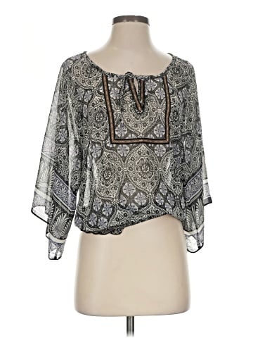 XXI 3/4 Sleeve Blouse (view 1)