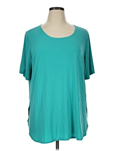 Susan Graver Short Sleeve T-Shirt (view 1)