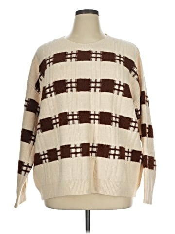 Bobeau Pullover Sweater (view 1)