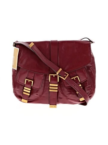MICHAEL Michael Kors Leather Messenger (view 1)