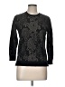 Ann Taylor Paisley Black Pullover Sweater Size L - photo 1