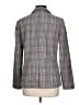 Gap Plaid Gray Blazer Size 10 - photo 2