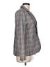 Gap Plaid Gray Blazer Size 10 - photo 4