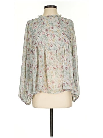 Easel Long Sleeve Blouse (view 1)