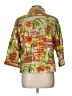 Chico's Tropical Orange Denim Jacket Size L - photo 2
