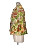 Chico's Tropical Orange Denim Jacket Size L - photo 5