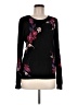 Daniel Rainn Floral Black Pullover Sweater Size M - photo 1