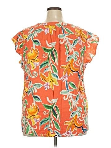 RACHEL Rachel Roy Short Sleeve Blouse (view 2)