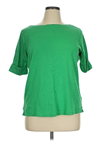 Lauren by Ralph Lauren Short Sleeve T-Shirt (view 1)