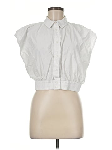 Current/Elliott Short Sleeve Button-Down Shirt (view 1)