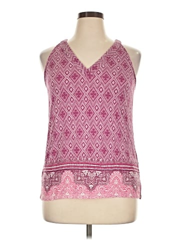 Skies Are Blue Sleeveless Blouse (view 1)