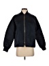 Topshop Solid Black Jacket Size 2 - photo 1