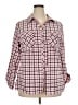 Notations Plaid Pink 3/4 Sleeve Blouse Size 2X - photo 1