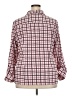 Notations Plaid Pink 3/4 Sleeve Blouse Size 2X - photo 2