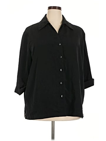 Maggie Sweet 3/4 Sleeve Button-Down Shirt (view 1)