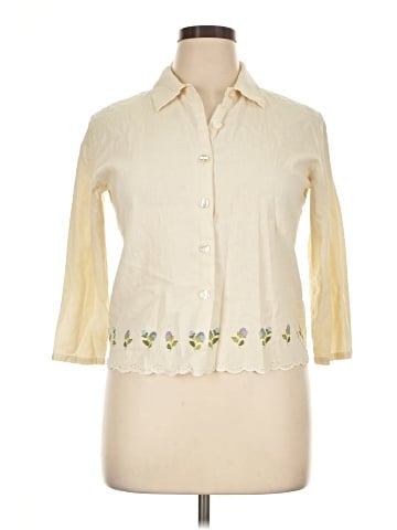 Jordan 3/4 Sleeve Button-Down Shirt (view 1)
