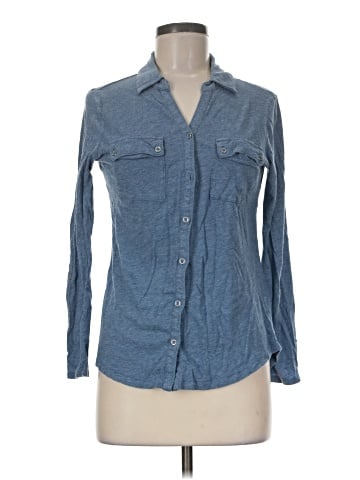 Liz Claiborne Long Sleeve Button-Down Shirt (view 1)