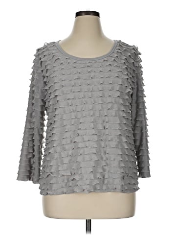 Slinky Brand 3/4 Sleeve Top (view 1)