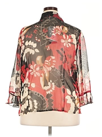 Nicola 3/4 Sleeve Blouse (view 2)