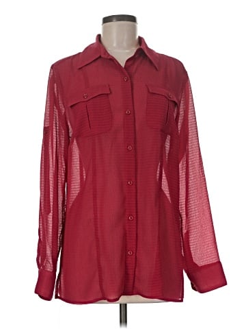 Evan Picone Long Sleeve Blouse (view 1)