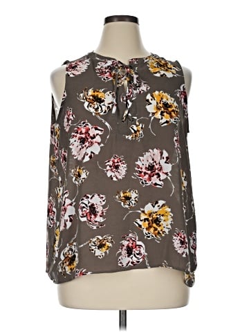 Apt. 9 Sleeveless Blouse (view 1)
