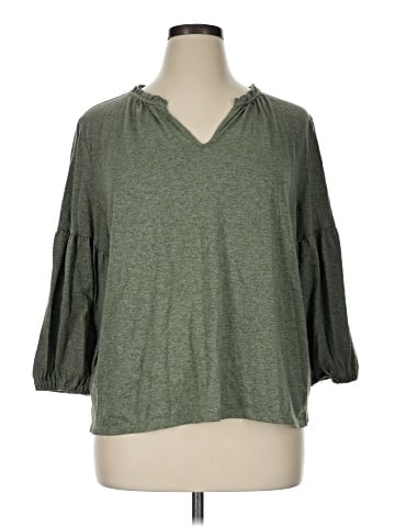 Ann Taylor LOFT Outlet 3/4 Sleeve Top (view 1)