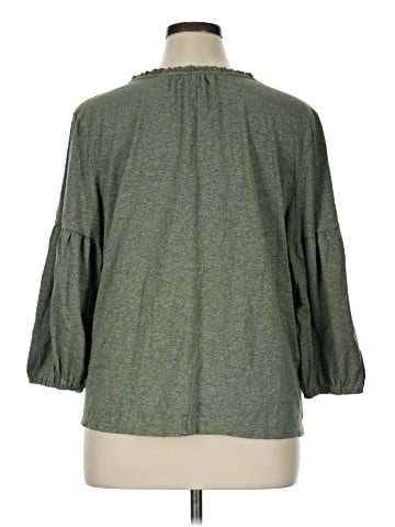 Ann Taylor LOFT Outlet 3/4 Sleeve Top (view 2)
