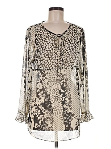 Susan Graver Long Sleeve Blouse (view 1)