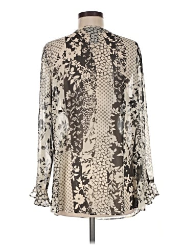 Susan Graver Long Sleeve Blouse (view 2)