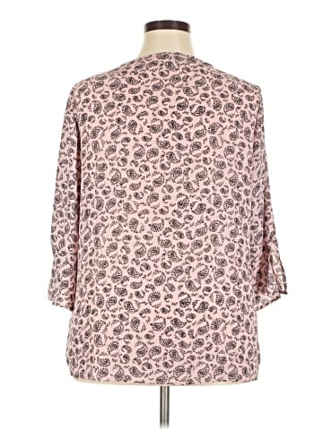 Roz & Ali 3/4 Sleeve Blouse (view 2)