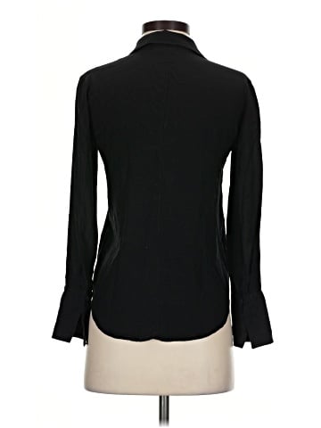 Club Monaco Long Sleeve Silk Top (view 2)